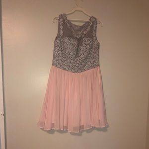 Floral Semi Formal Dress